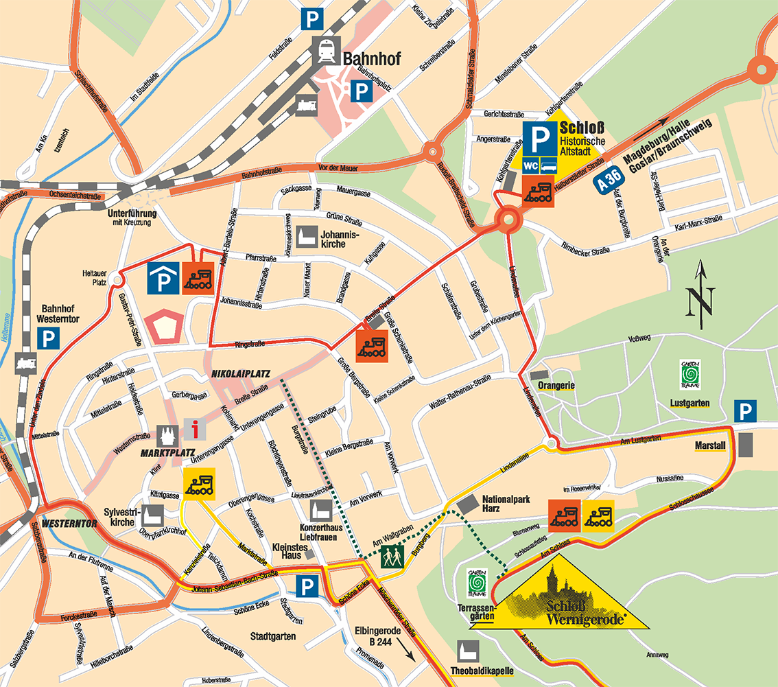 Directions - Schloss Wernigerode